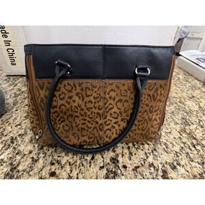 Gun Tote'n Mama's Traditional Open Top Tote Concealed Carry Purse Suede GTM-63